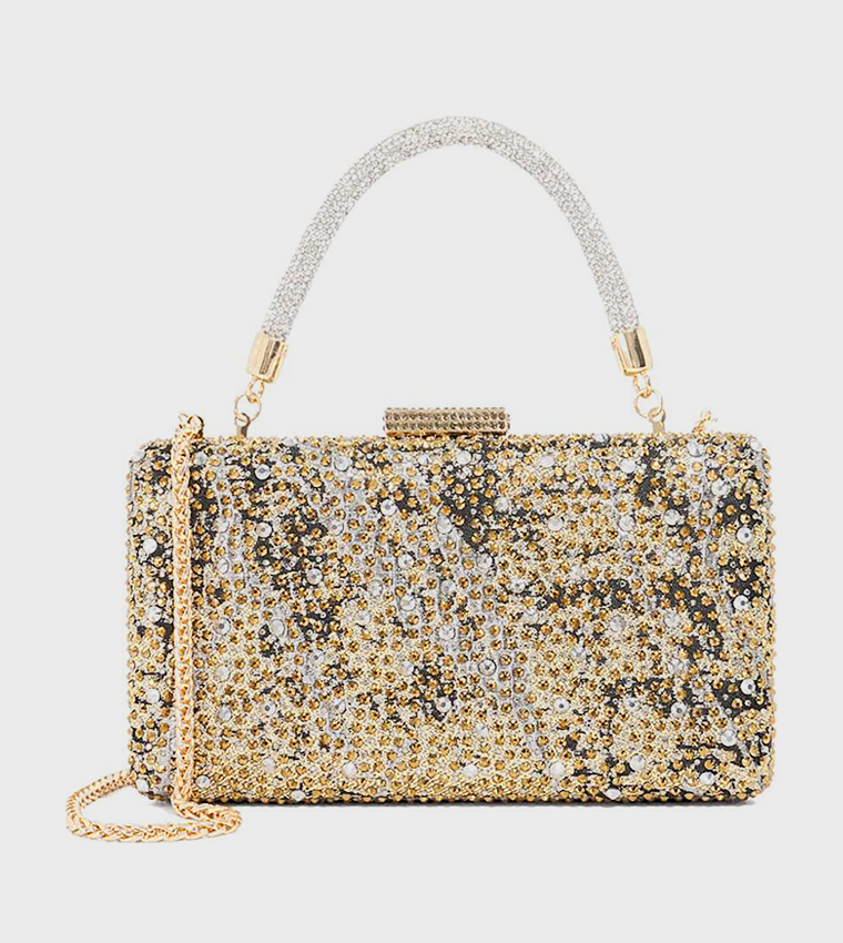 BEAUTI Embellished Clutch Bag