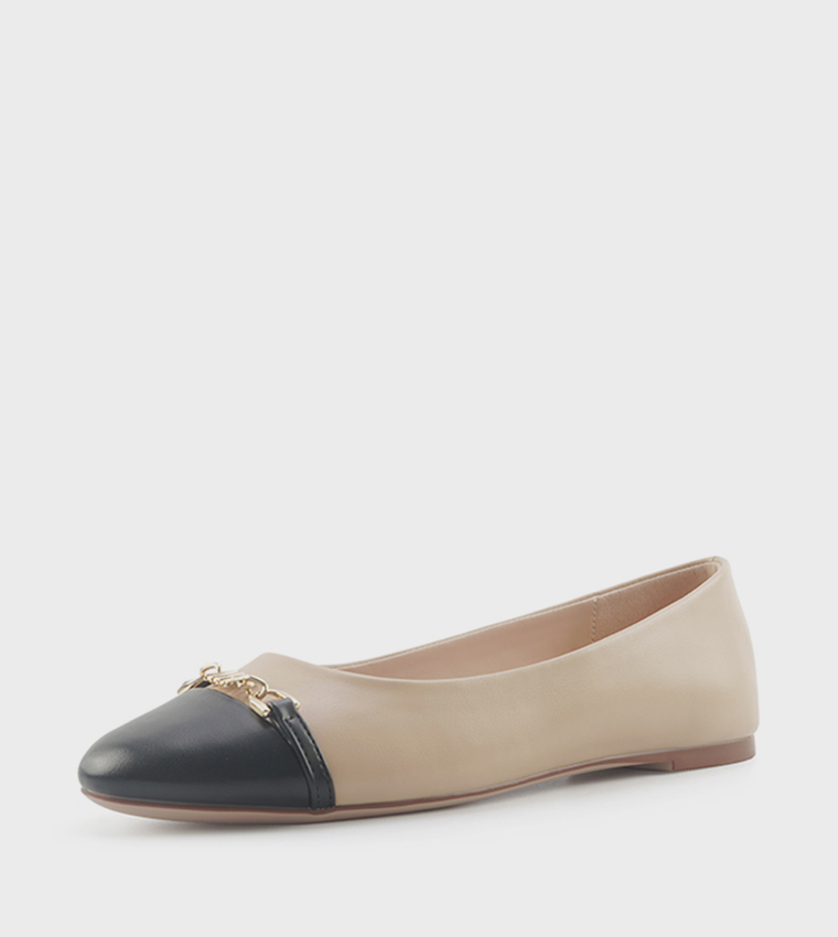 BECLAN Cap Toe Ballerinas