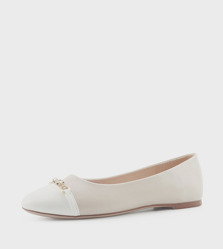 BECLAN Cap Toe Ballerinas