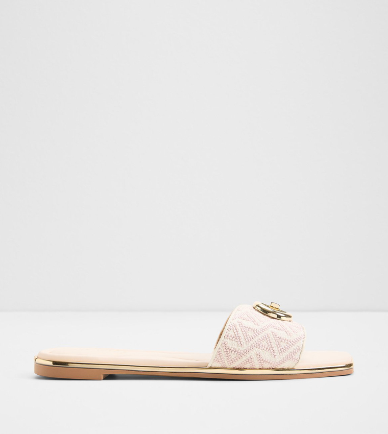 ألدو  الصنادل المسطحة - وردي Flat Sandals