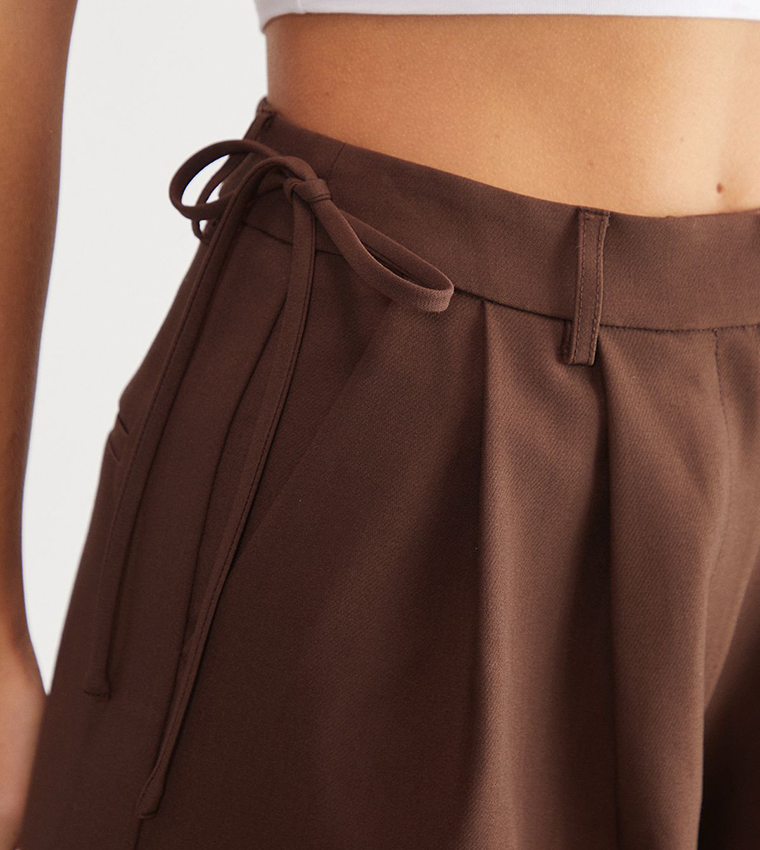 Premium High Waist Wide Leg Trousers