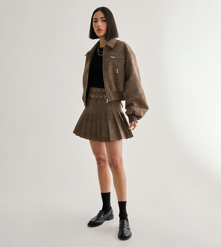 Nasty Gal  Casual Jackets - Brown Casual Jackets