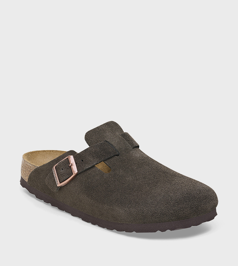 Boston Suede Leather Mocca