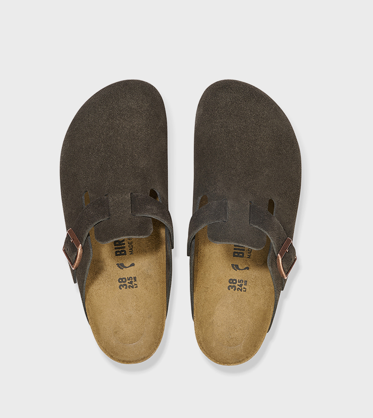 Boston Suede Leather Mocca