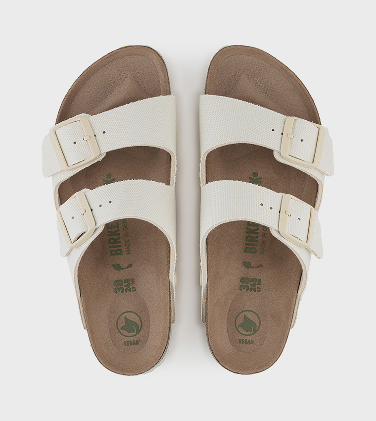 Arizona Rivet Logo-Vegan Canvas Eggshell