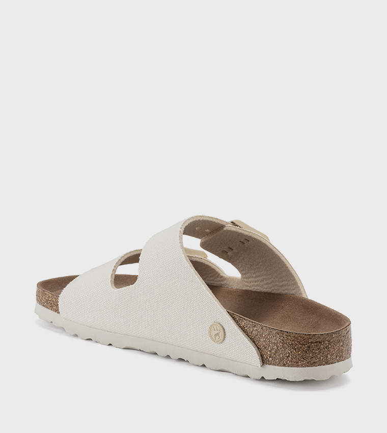 Arizona Rivet Logo-Vegan Canvas Eggshell