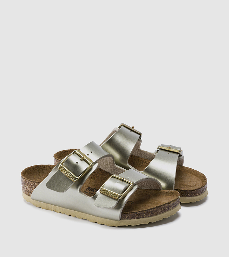 Arizona Kids Birko-Flor Electric Metallic Gold