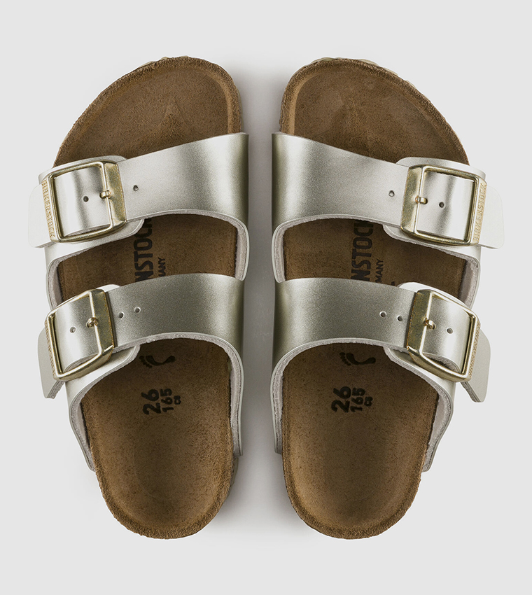 Arizona Kids Birko-Flor Electric Metallic Gold