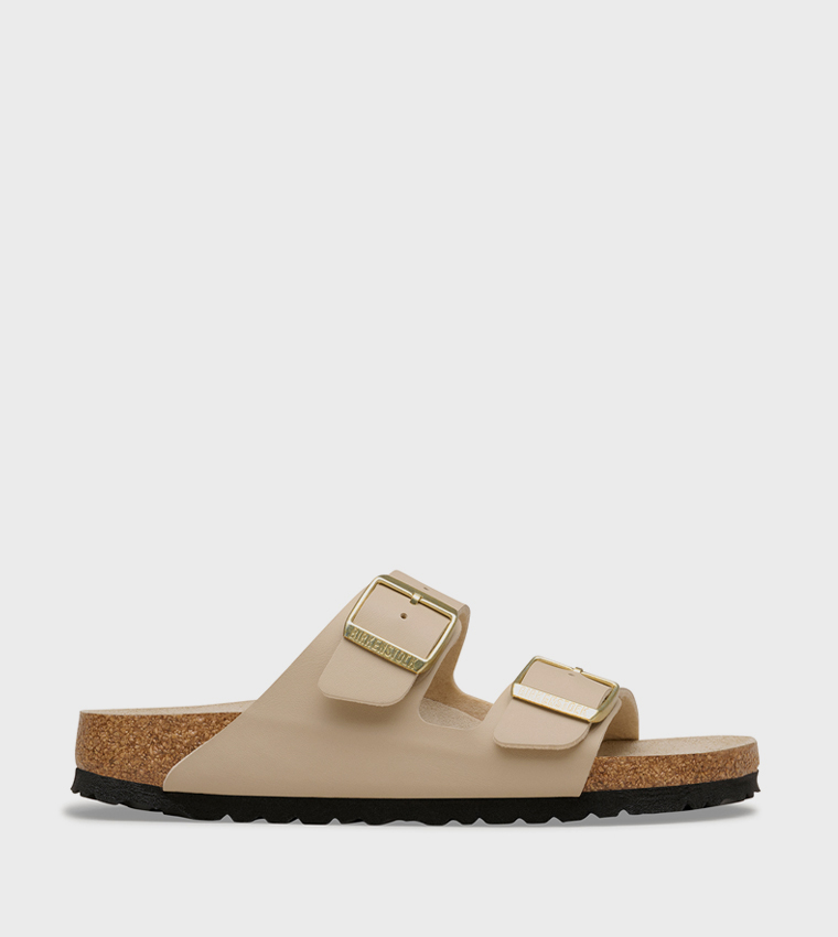 بيركنستوك  الصنادل المسطحة - بيج Flat Sandals