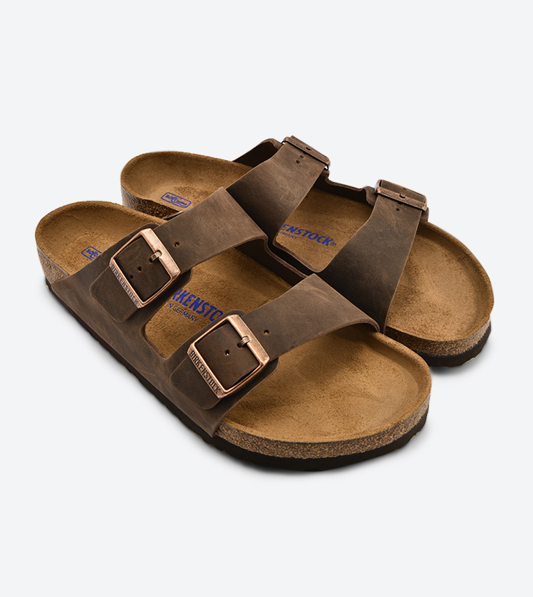 Habana Buckle Detailed Dual Strapped Sandals