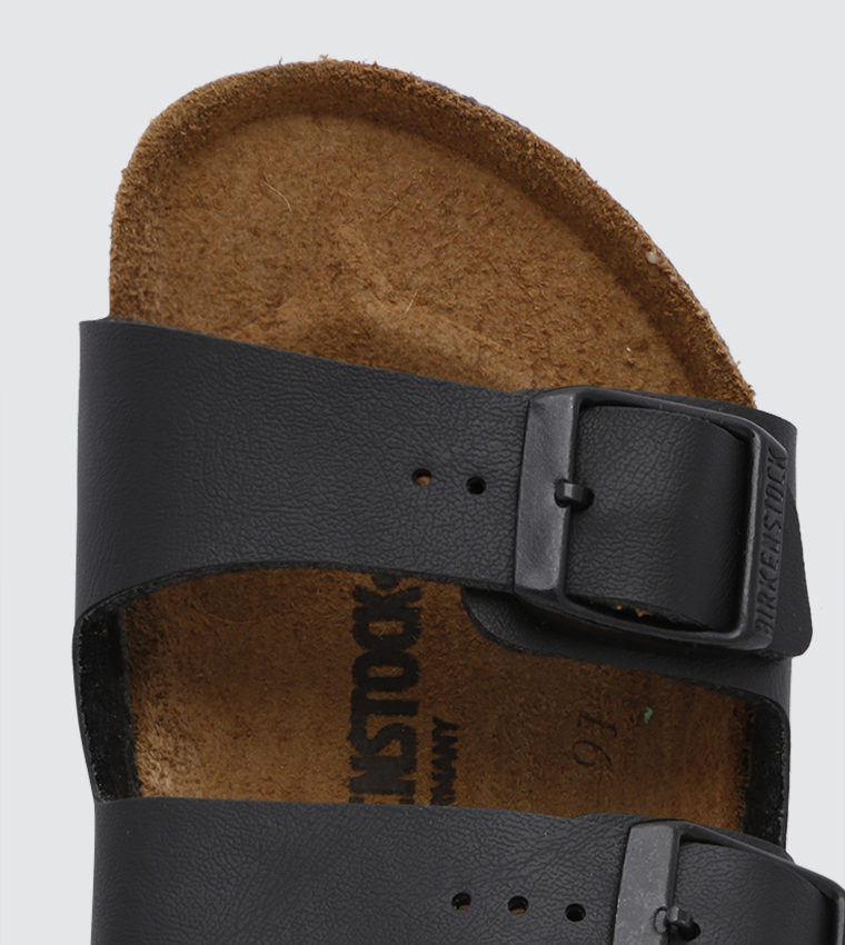 Arizona Two Strap Sandals - Black BKARIZONA-555123K