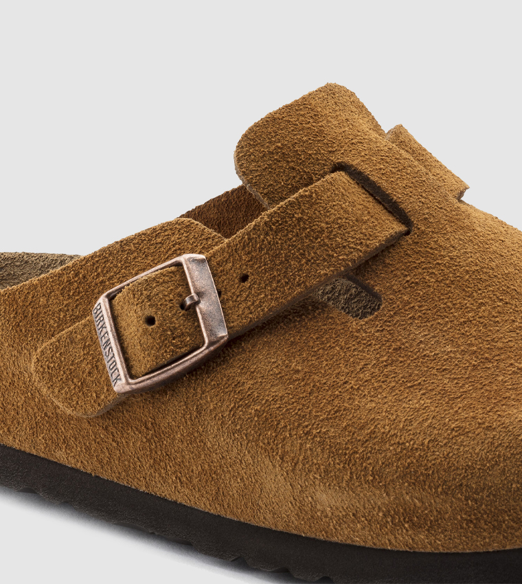 Boston SFB Suede Leather Mules