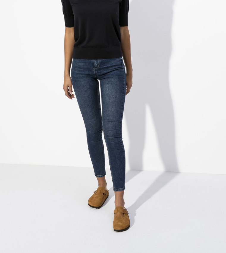 Boston SFB Suede Leather Mules