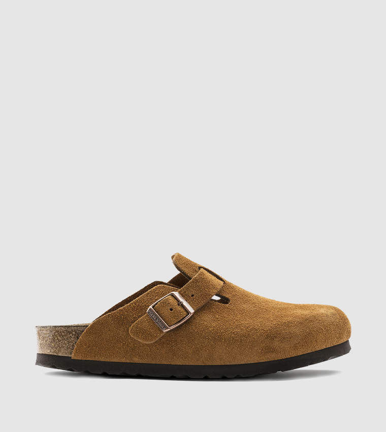 Boston SFB Suede Leather Mules