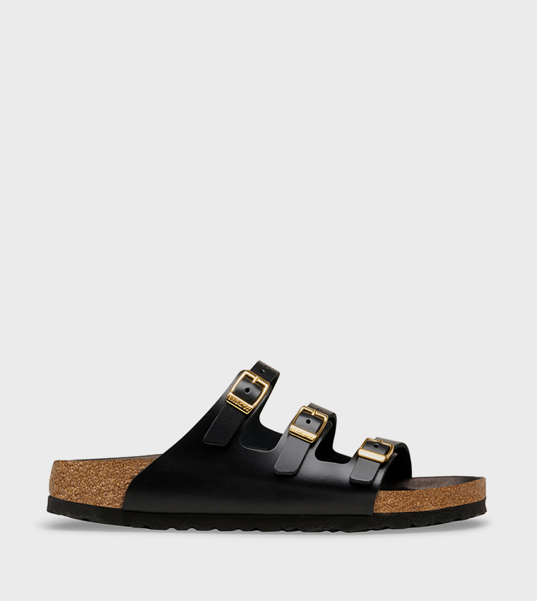 Birkenstock  Flat Sandals - BLACK Flat Sandals