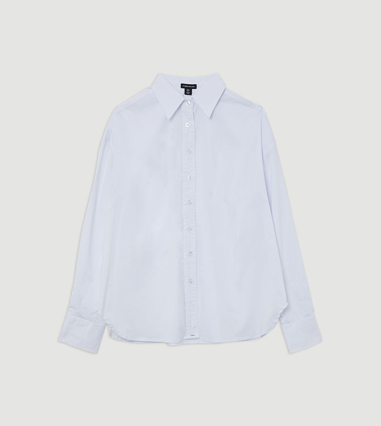 Tailored Cotton Button Through Shirt