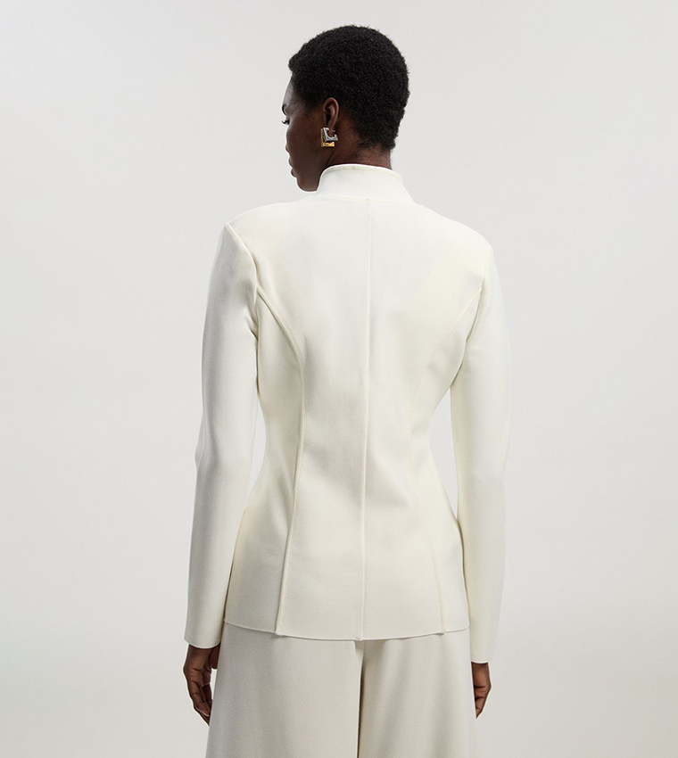 Figure Form Bandage Knit Jacket