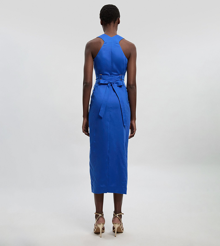 light blue ribbed midi dress Light Blue Rib Knit Off Shoulder Fitted Maternity Midi Dress – PinkBlush
