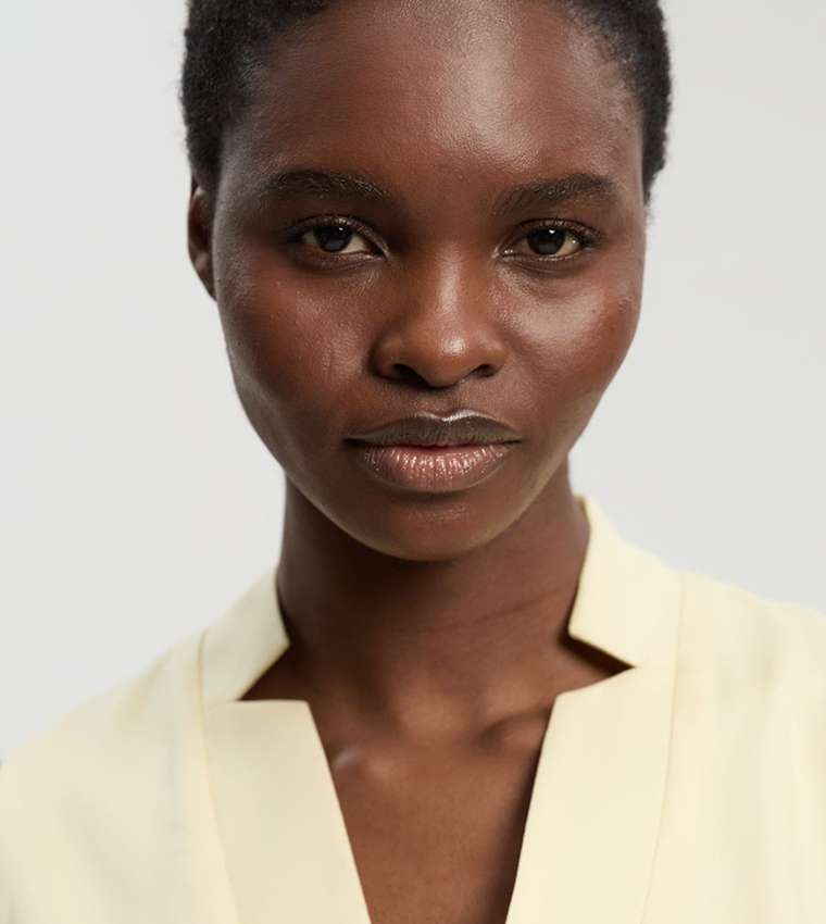 Tailored Linen Wrap Tie Waisted Maxi Dress