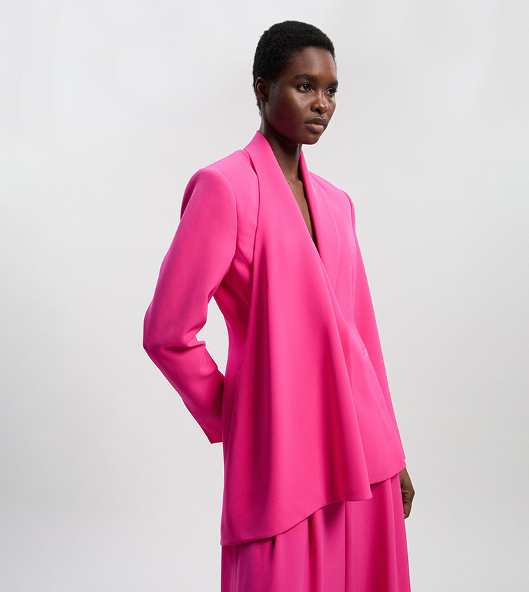 Petite Soft Tailored Single Breasted Blazer