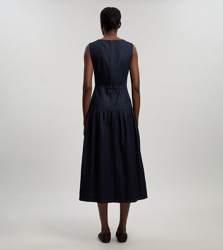 sachin and babi light blue dress Elegant Chiffon Satin V-Neck short-sleeves Bridesmaid dress-newarrivaldress main image 0
