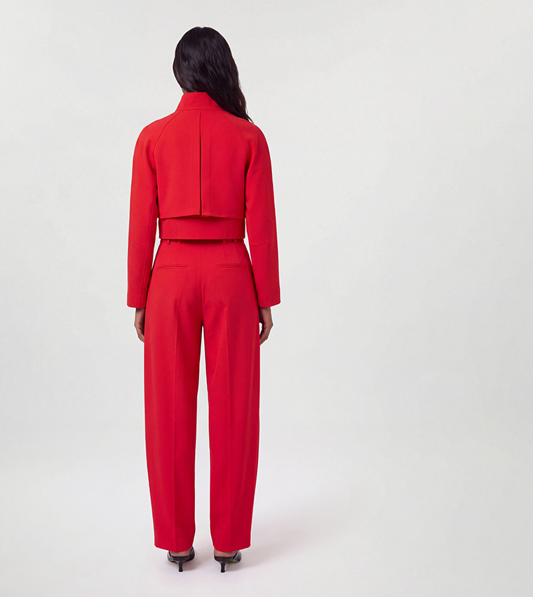 Polished Compact Rounded Tailored Jacket