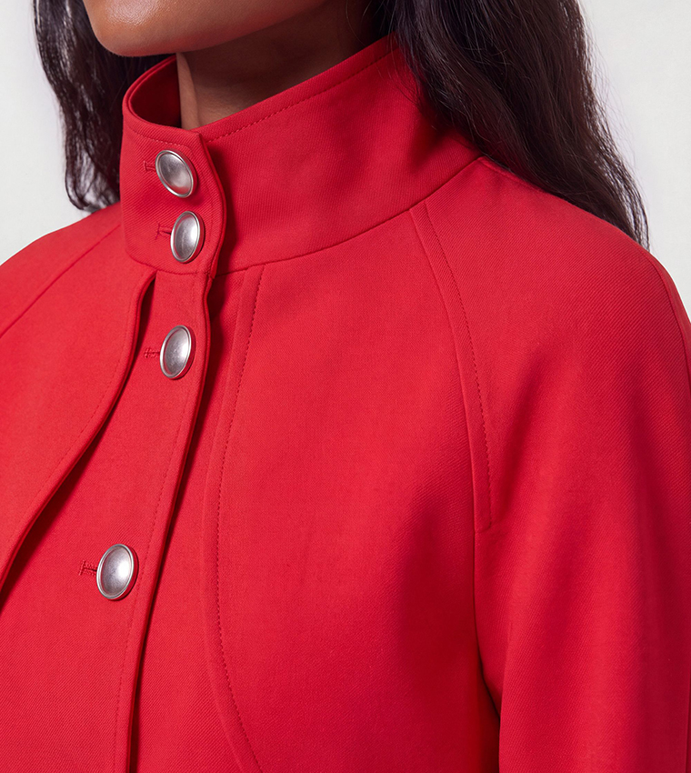 Polished Compact Rounded Tailored Jacket