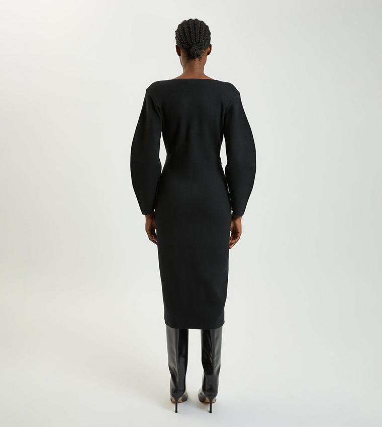 كارن ميلين  فساتين ميدي  - أسود Midi Dresses