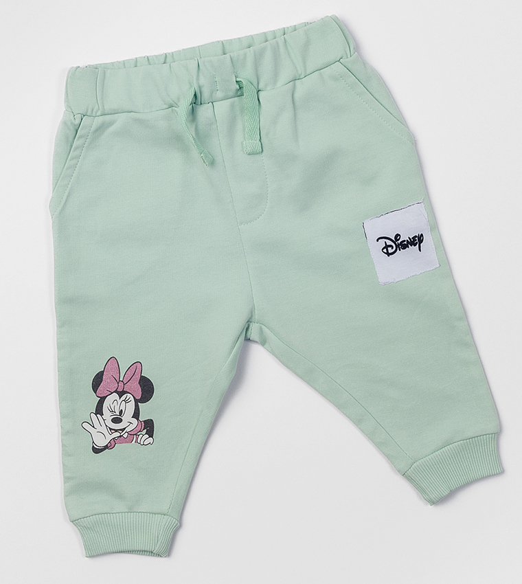 Minnie Mouse Printed Long Sleeves Sweatsuit Set