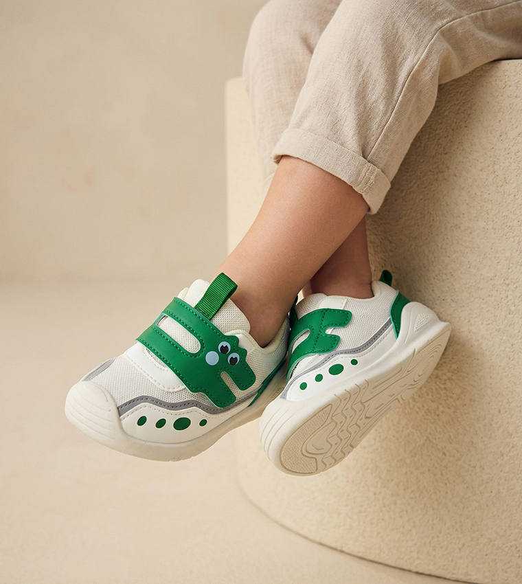Printed Velcro Closure Shoes