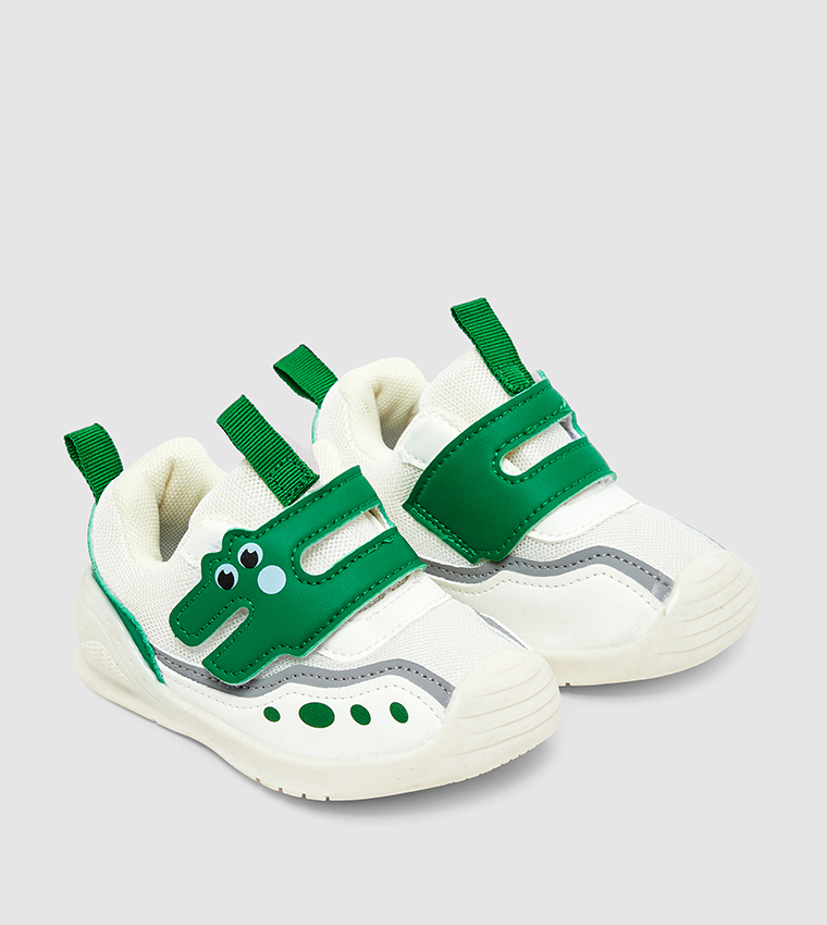 Printed Velcro Closure Shoes