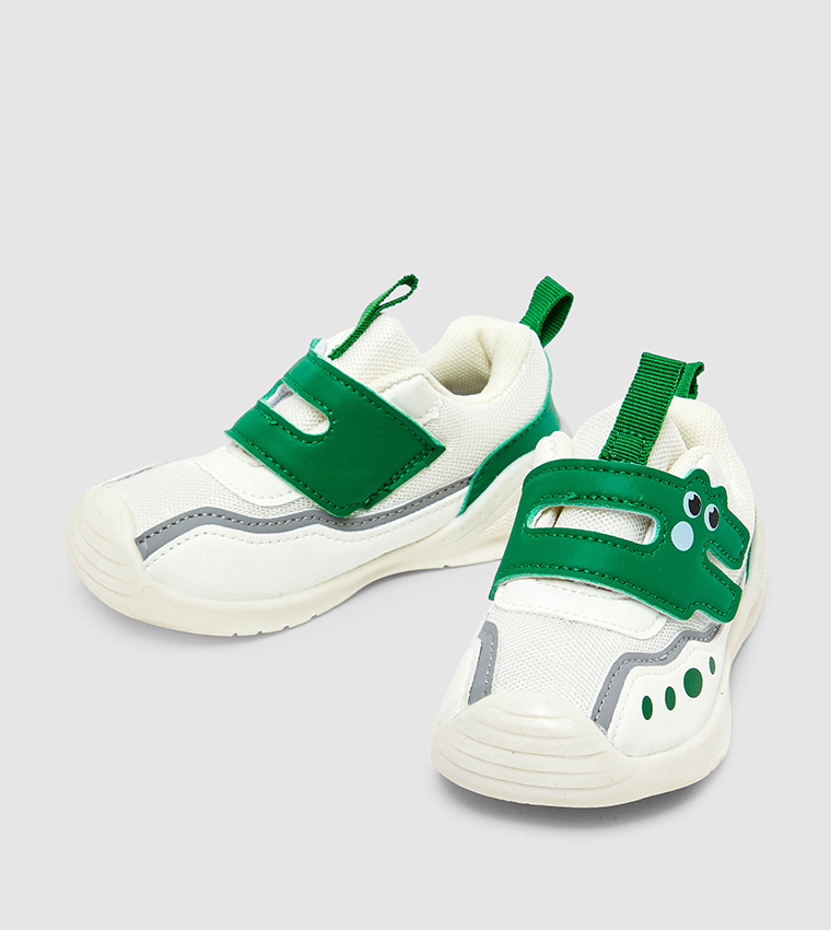 Printed Velcro Closure Shoes