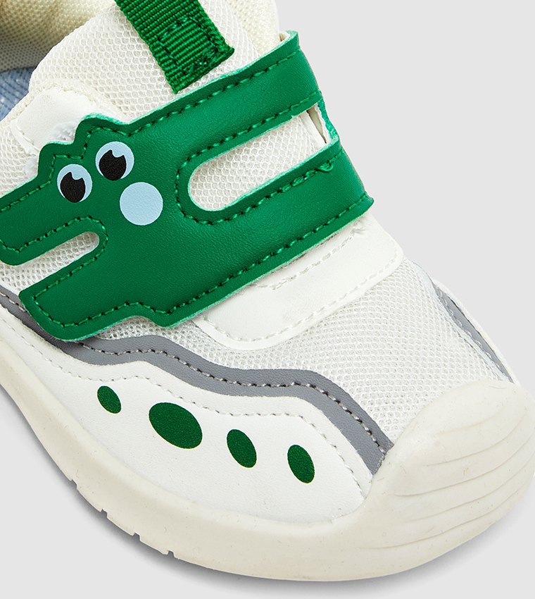 Printed Velcro Closure Shoes