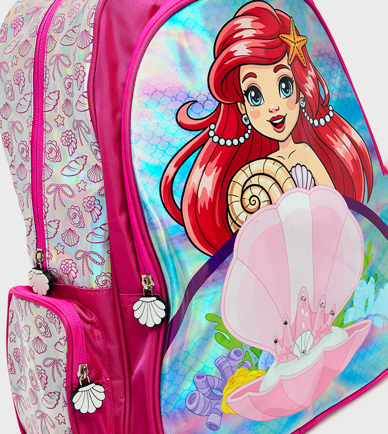 Mermaid Light Up 16" Backpack with Additional Led Lights