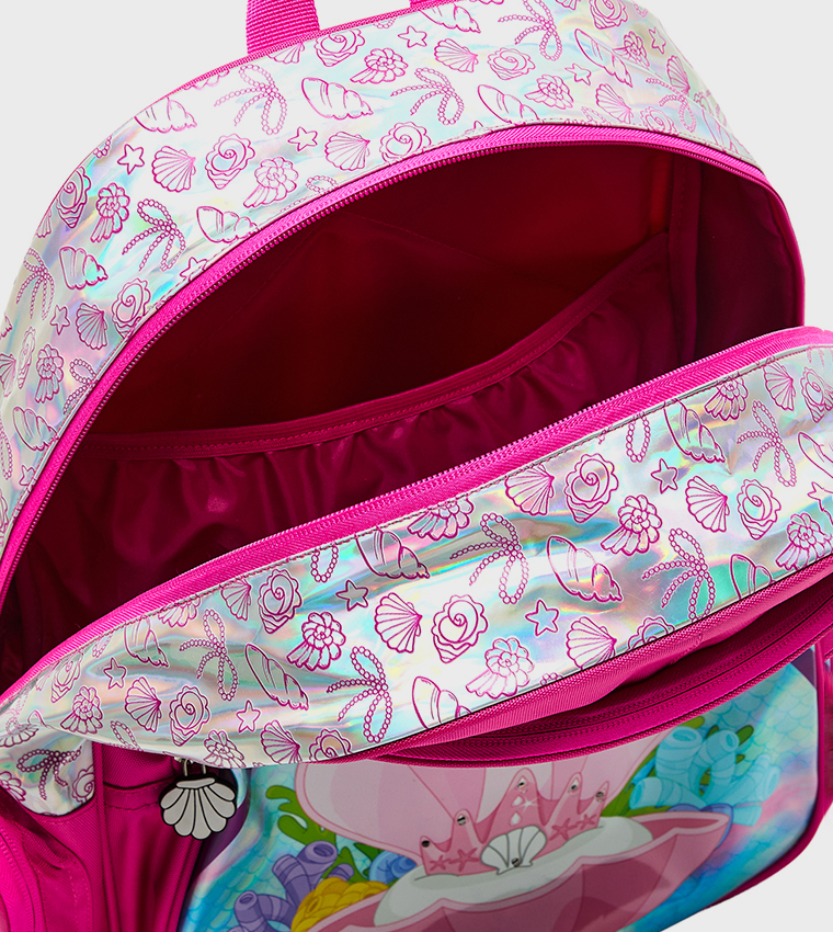 Mermaid Light Up 16" Backpack with Additional Led Lights