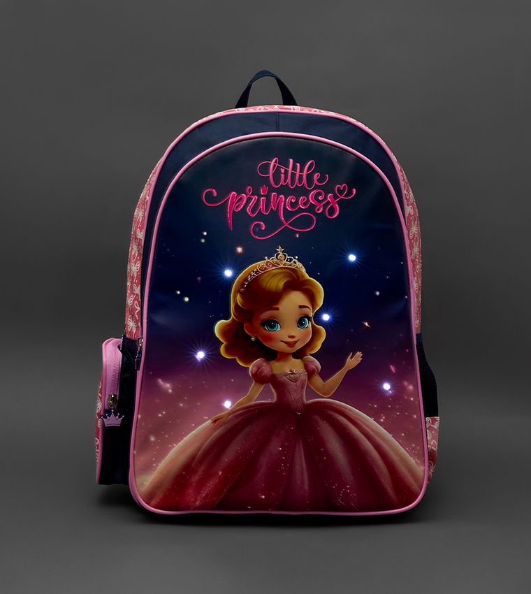 Princess Light Up 16" Backpack with Additional Led Lights
