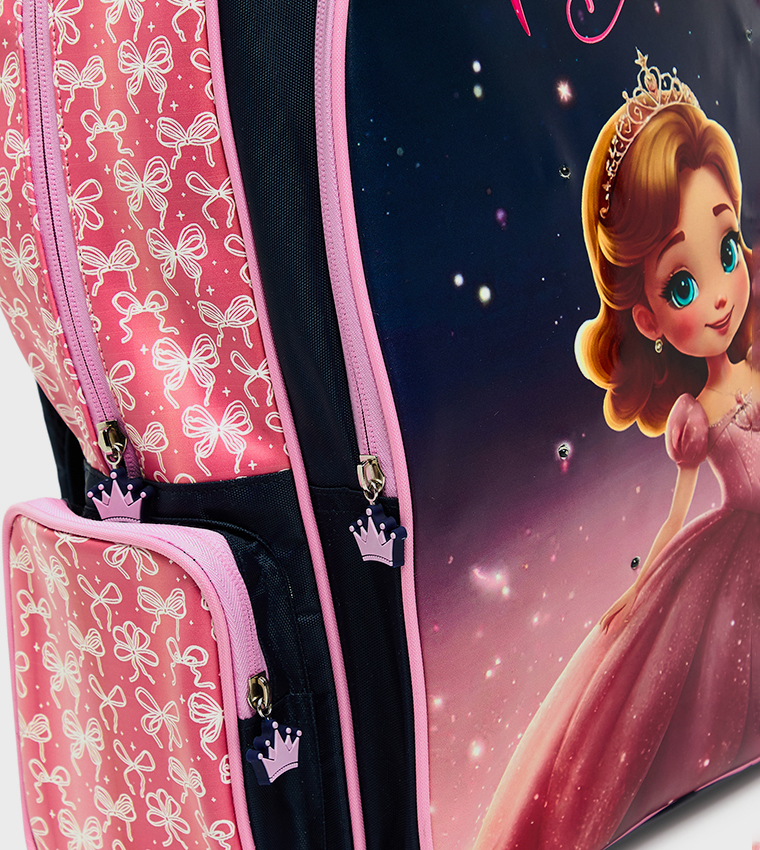 Princess Light Up 16" Backpack with Additional Led Lights