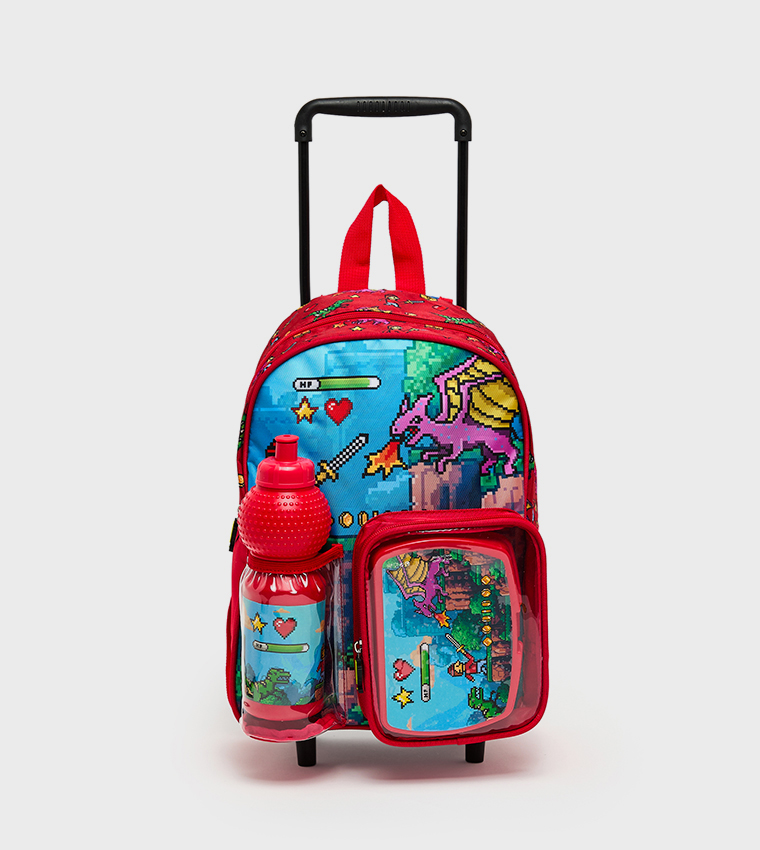 Gamer 3-in-1 13" Trolley Backpack Set