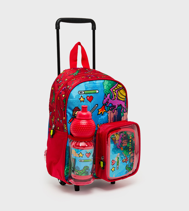 Gamer 3-in-1 13" Trolley Backpack Set