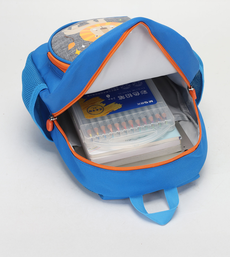 Printed Front Pocket Backpack