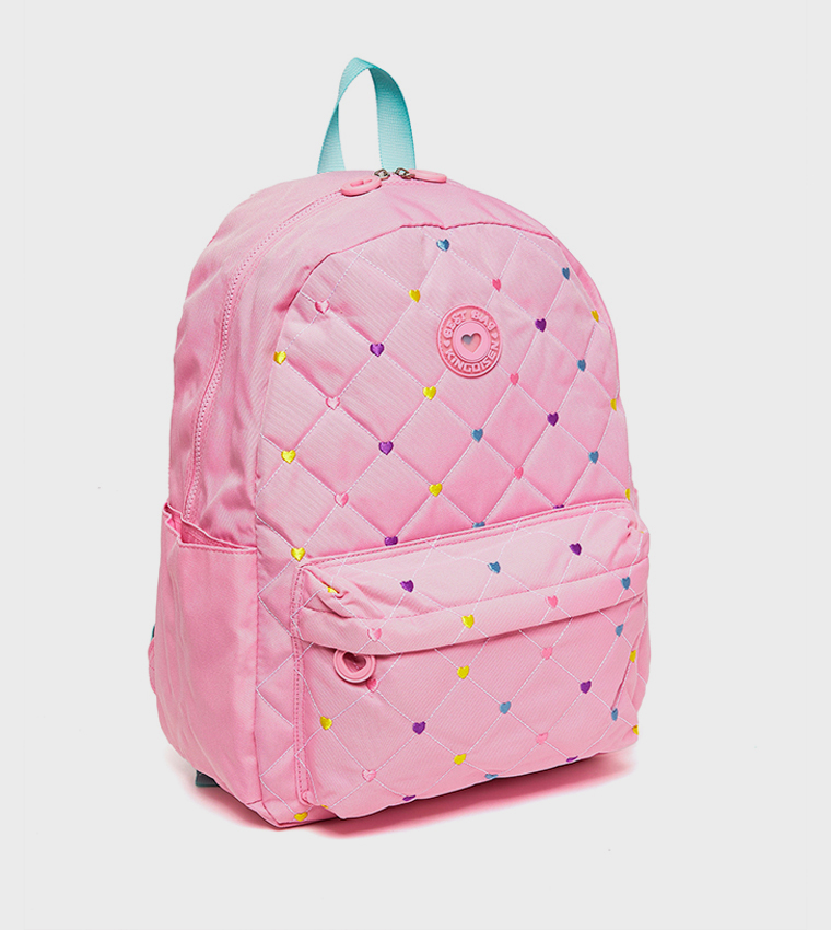 3 Piece Quilted Backpack Set