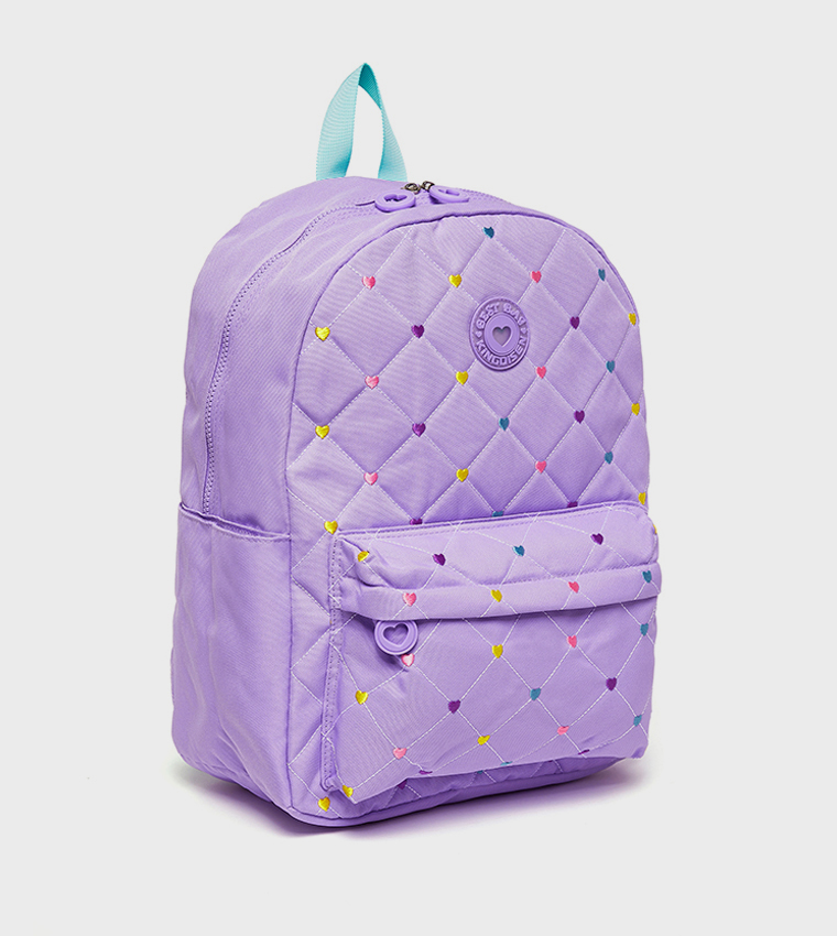 3 Piece Quilted Backpack Set