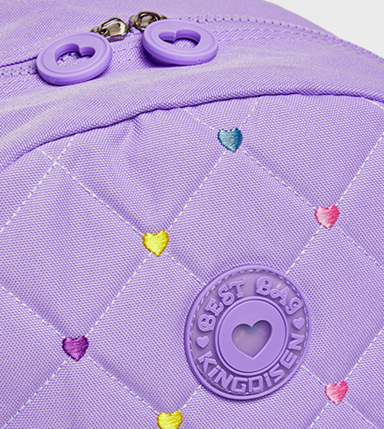 3 Piece Quilted Backpack Set