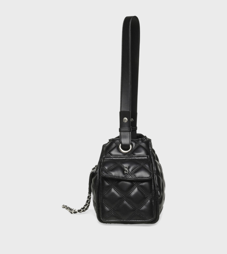 BMICKI Quilted Drawstring Bag