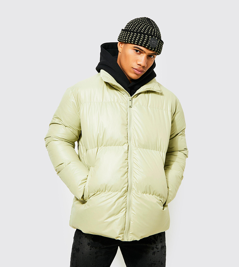 High Neck Oversized Puffer Jacket