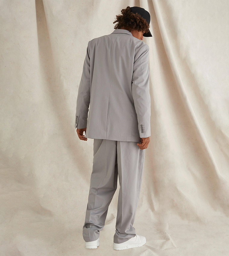 Double Breasted Oversized Blazer