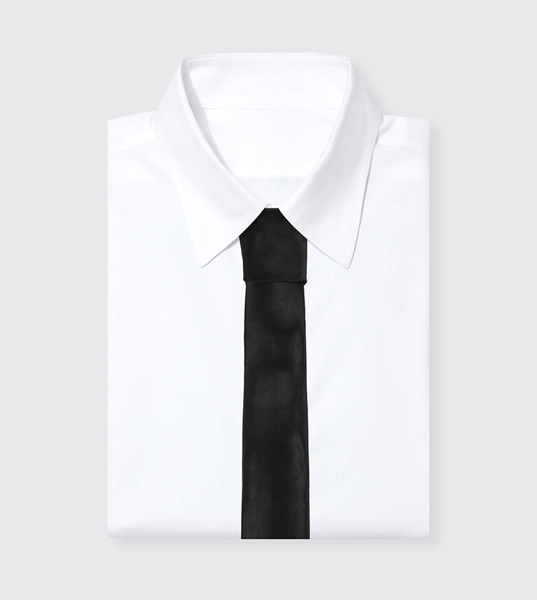 Solid Slim Tie