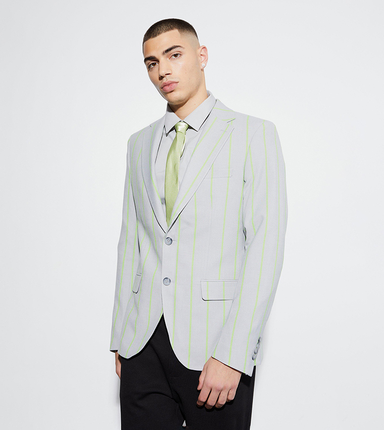 جاكيت بليزر بقصة ضيقة 