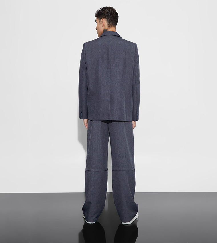 Double Breasted Oversized Blazer