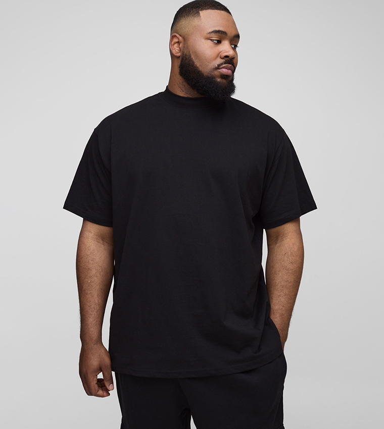 Solid Short Sleeves Oversized T-Shirt - (Non Returnable)